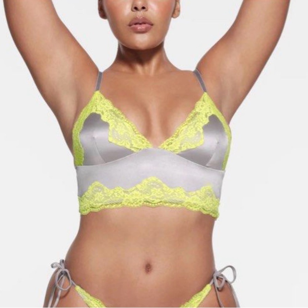 Skims lace swim cami top